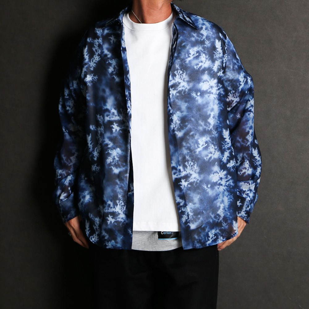 "DENDRIC AGETE" GAUZE REGULAR SHIRT / ガーゼシャツ / TA24SS-SH027