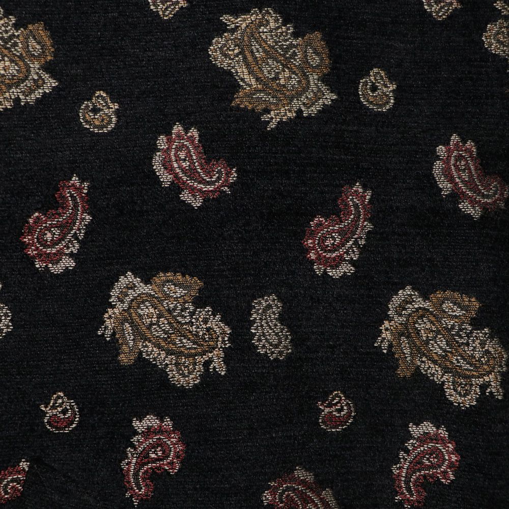 SUBU × superNova. - Velvet Jacquard - Black / サンダル - ベルベットジャガード / SNSB-007A
