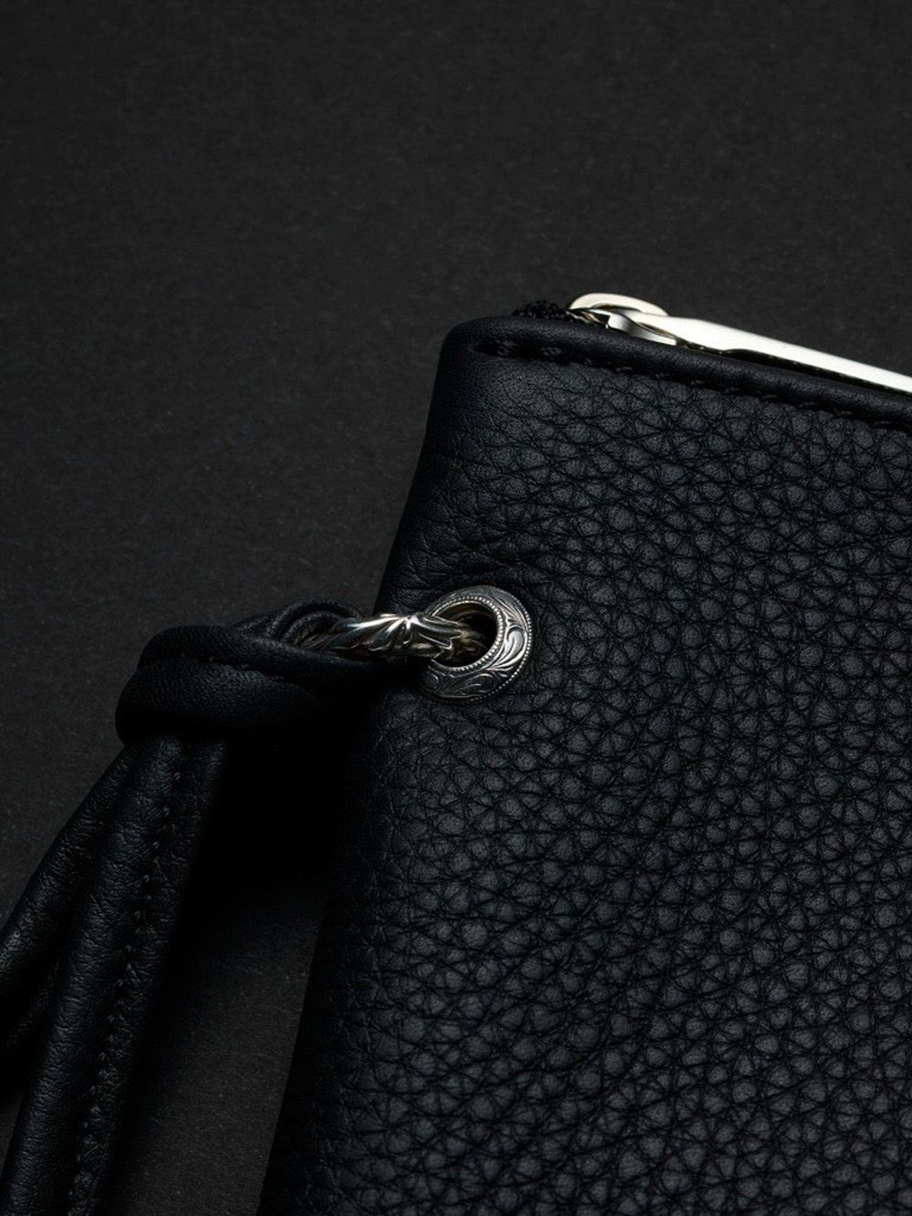 Leather Clutch Bag - Shrink / クラッチバッグ / RX-139