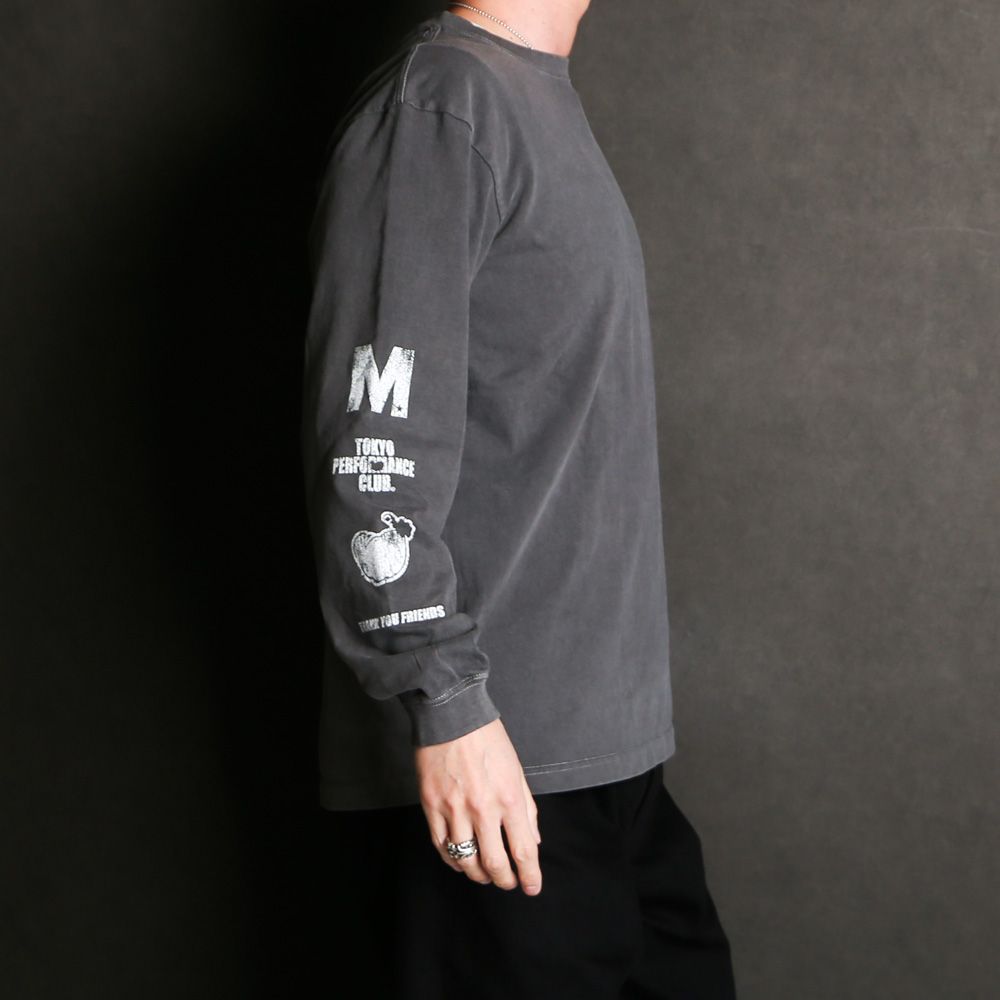 PALACE Muscle L/S T-Shirt 黒 M 長袖Tシャツ ロンT