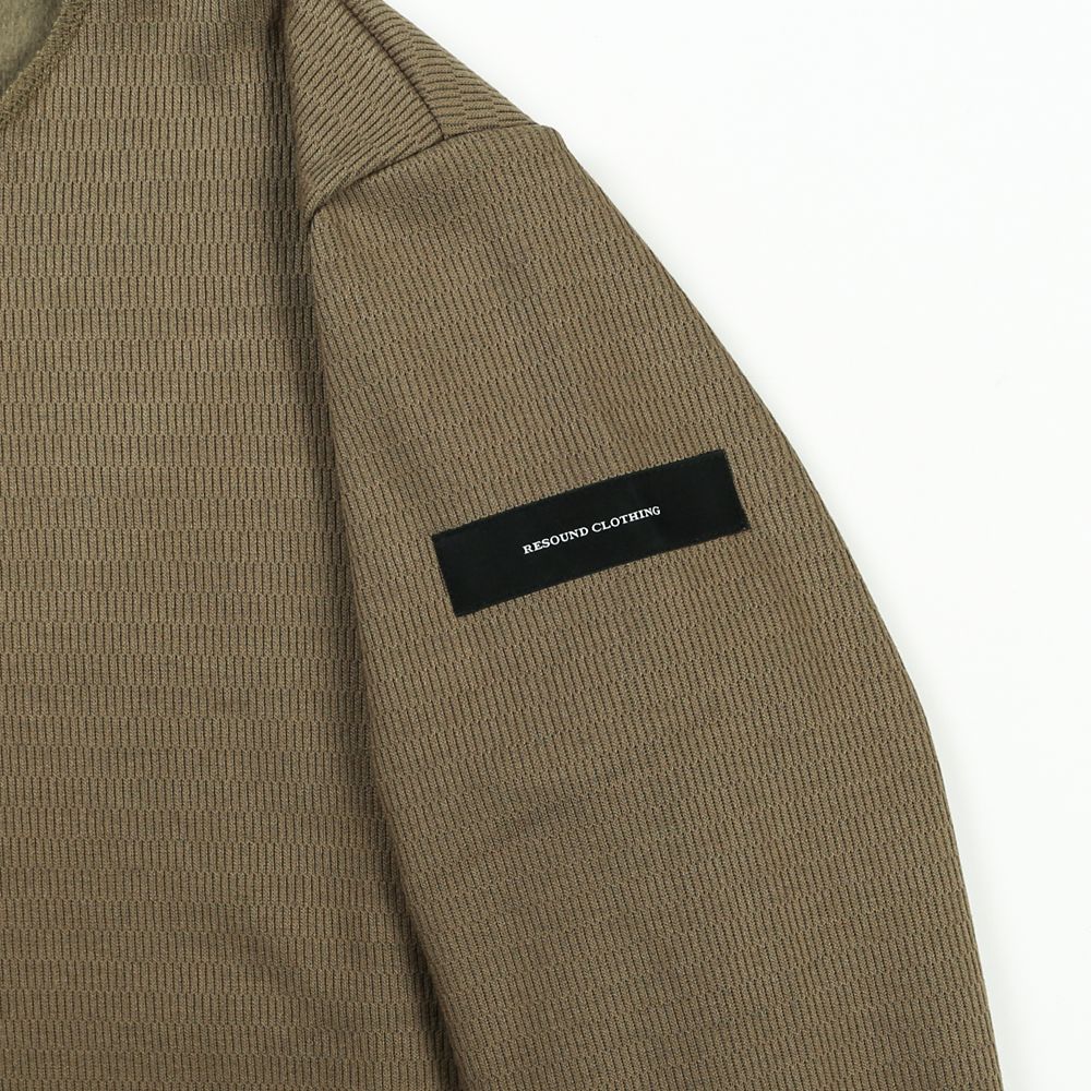 velours fleece neo thermal / ベロアフリース カットオフハニカムサーマル / RC22-C-001