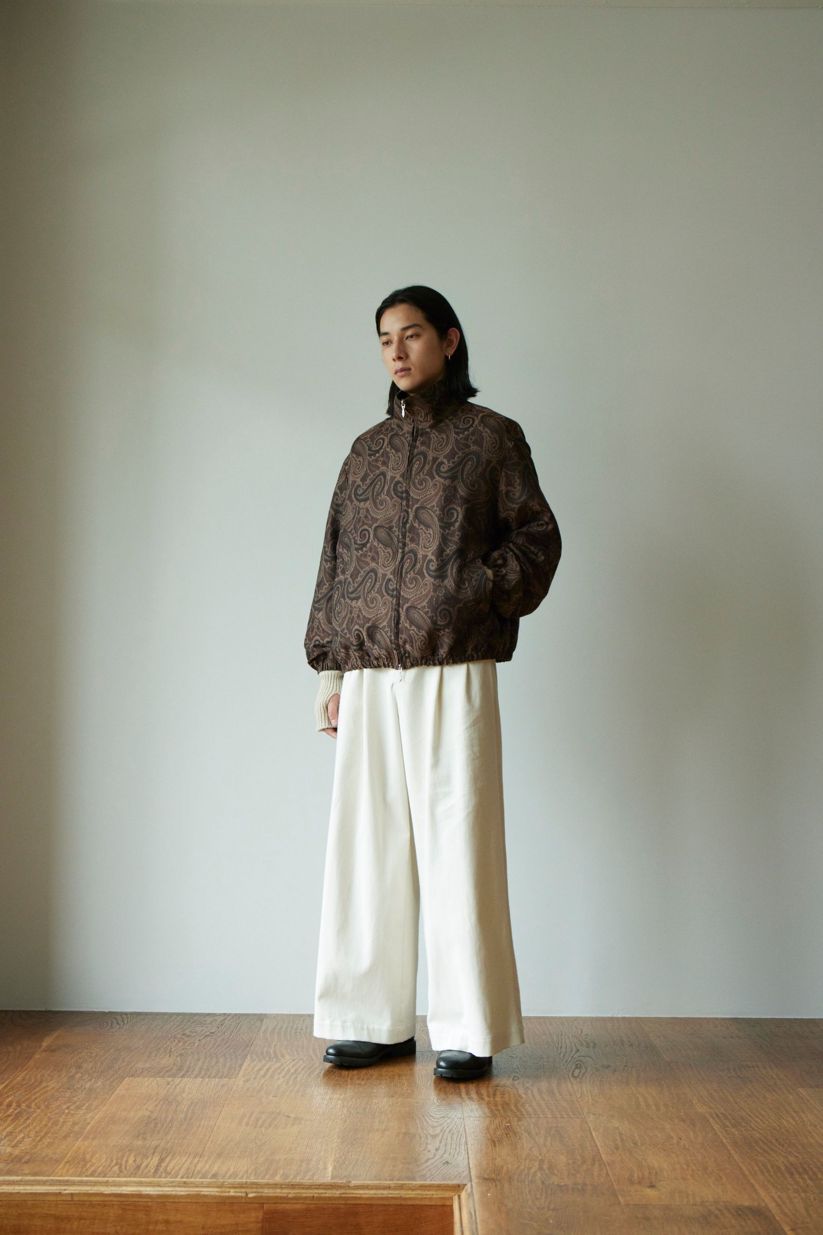 superNova. - Track jacket - Big paisley jacquard / トラック