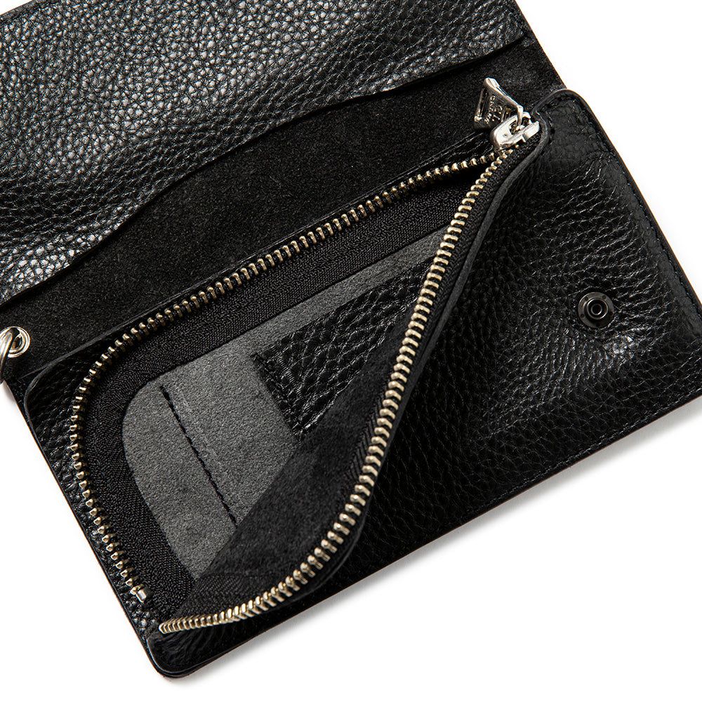 CALEE - STUDS LEATHER LONG WALLET / スタッズ ロングウォレット/ CL