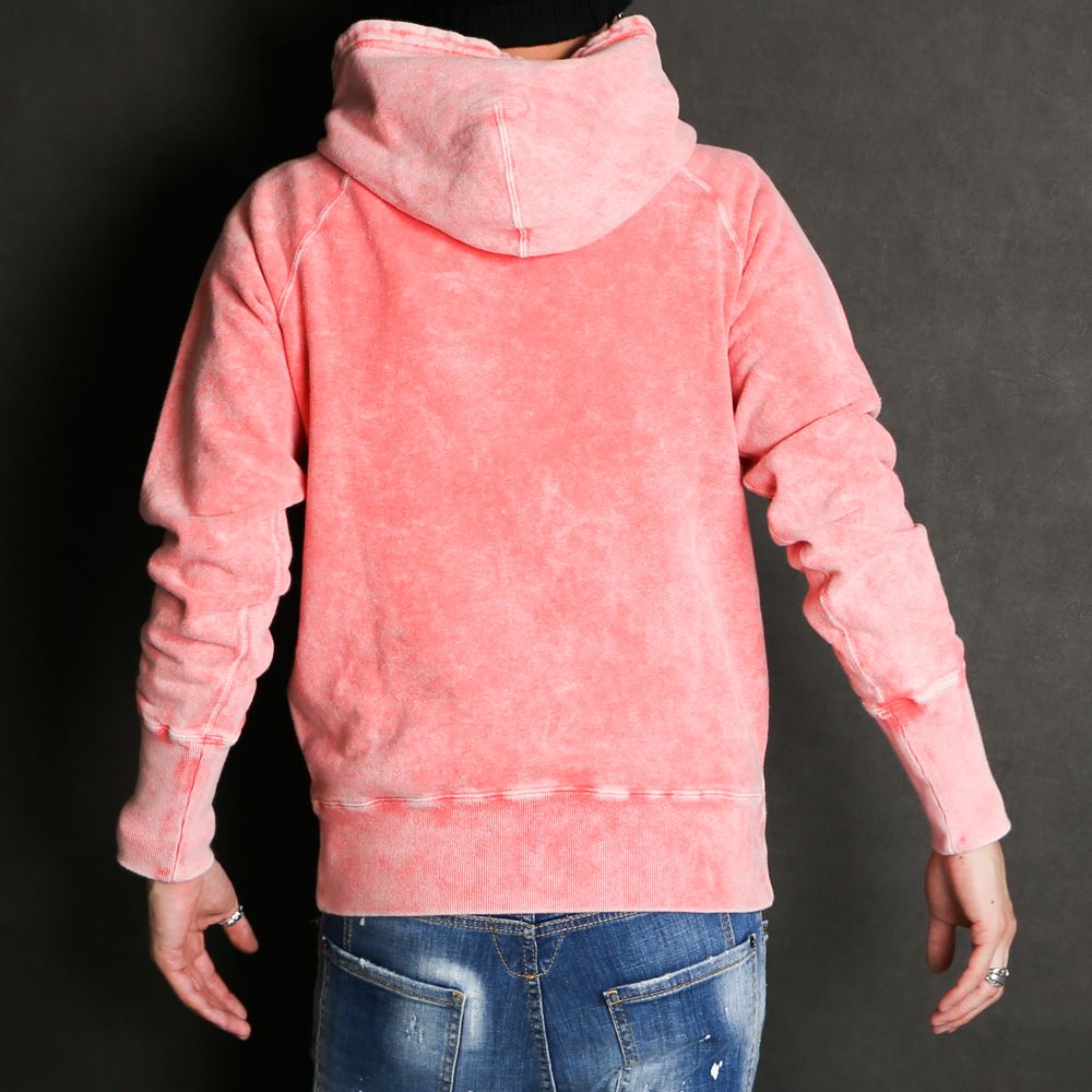 CALIFORNIA COTTON SWEAT HOODIE (CHEMICAL WASH) / プルオーバーパーカー / TSW-S2103