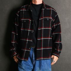 COTTON FLANNEL CHECK SHIRT-  RED / チェックシャツ / 25'RS-0907