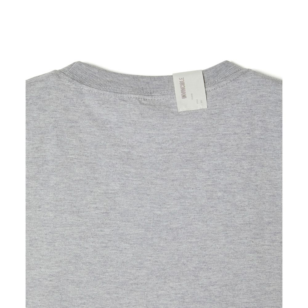 × INVINCIBLE®︎ / CREW NECK  T-SHIRT - GRAY / 9245-CS84