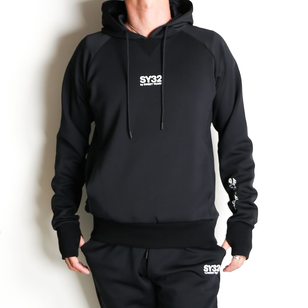 DOUBLE KNIT EMBOSS LOGO P/O HOODIE / プルオーバー フーディー / 12562