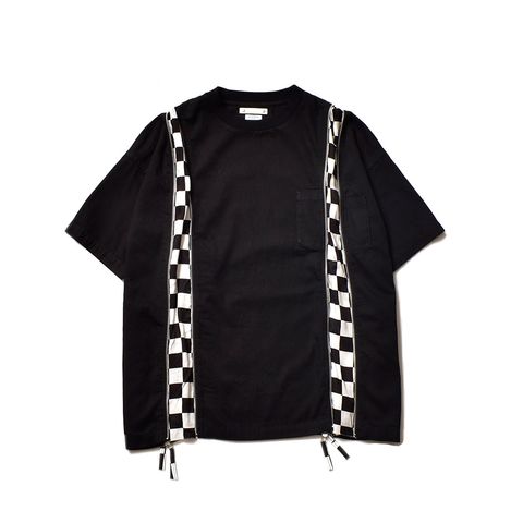 OLD PARK×MINEDENIM / Zip Wide Denim T-SH / MND-23SSOP001-97