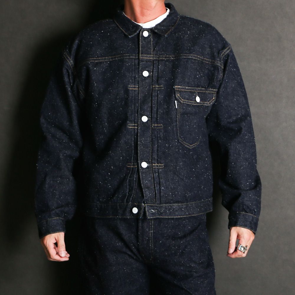 #001 T-BACK DENIM JACKET ONE-WASHED / JK-YY-0001