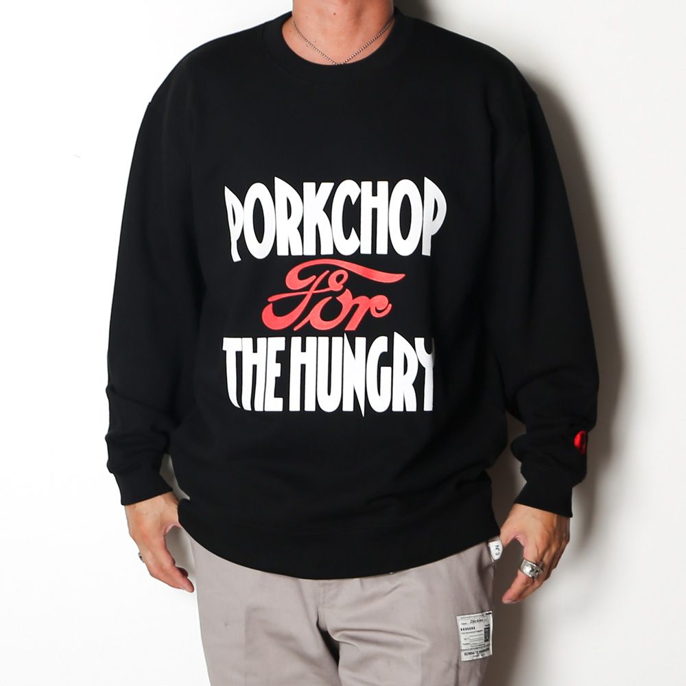 HUNGRY SWEAT - BLACK / スウェット