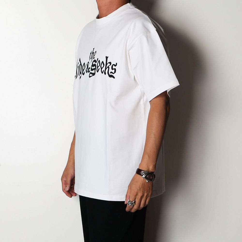 【ラスト1点-サイズM】 " HIDEANDSEEK × Toru Nishiura " / The H&S S/S Tee - WHT / Tシャツ / H30th-091626