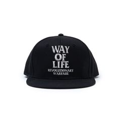 EMBROIDERY CAP "WAY OF LIFE" / 22'SPA-1101