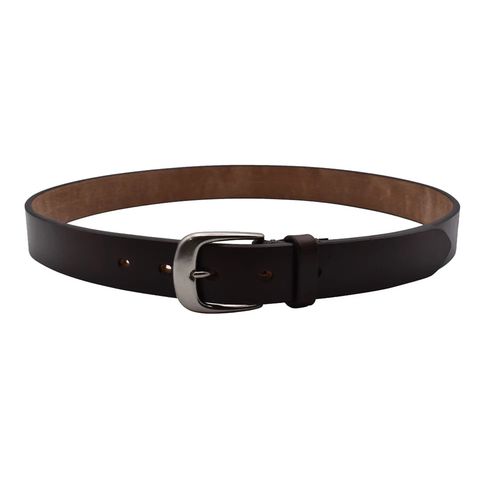 Bridle Leather Officer Belt - DBR / LBT-019
