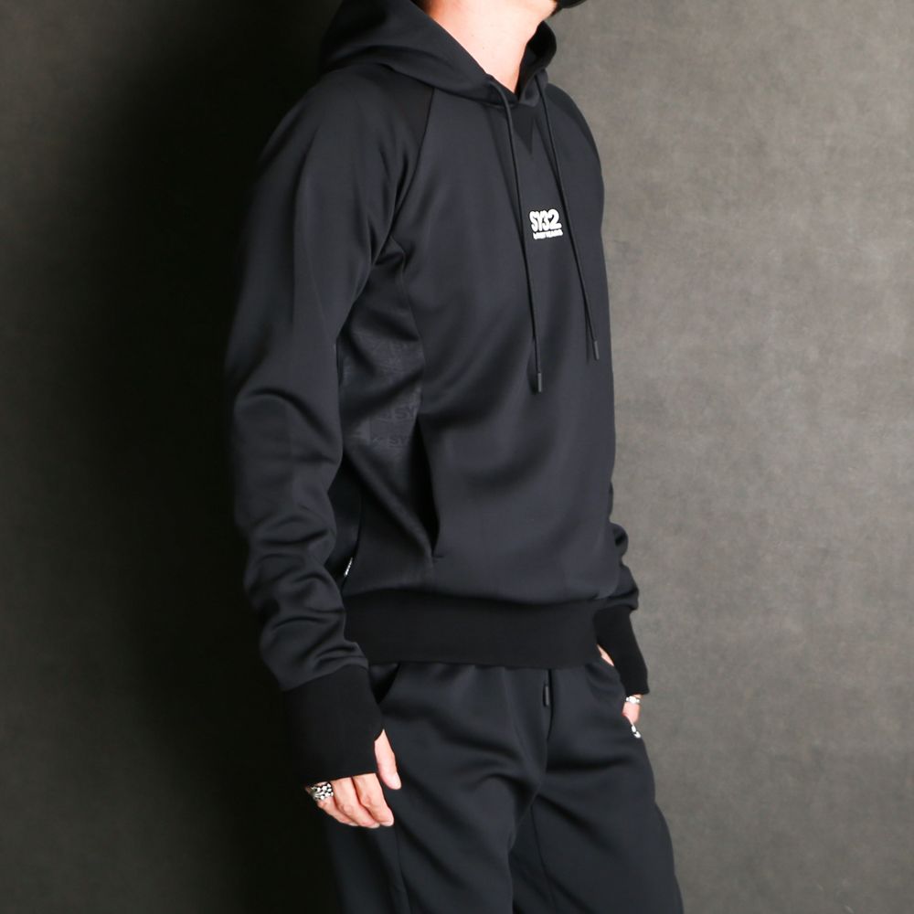 DOUBLE KNIT EMBOSS LOGO P/O HOODIE / プルオーバー フーディー / 12562