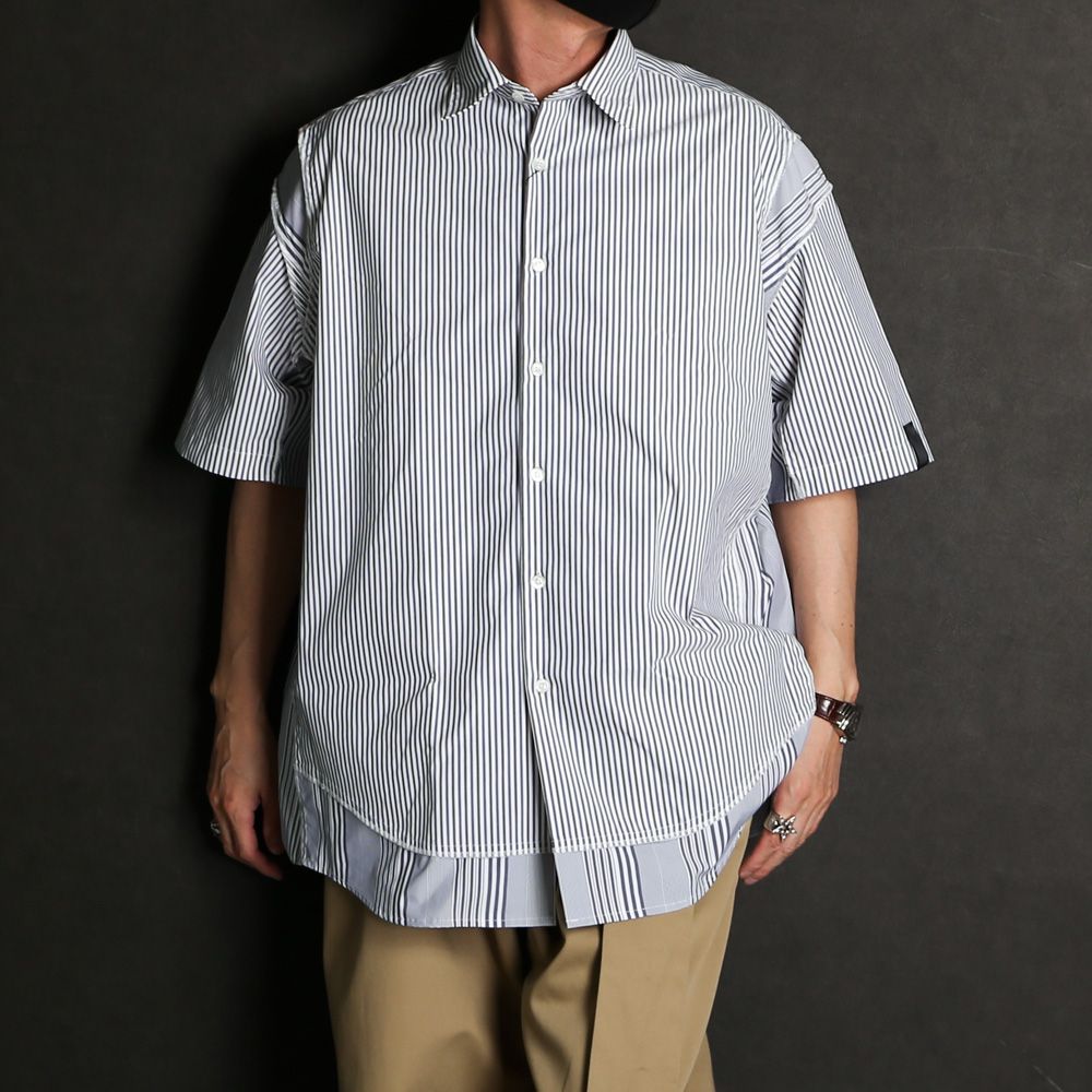 HALF SLEEVE SHIRT / 2231-SH58-013 peg | chemical conbination