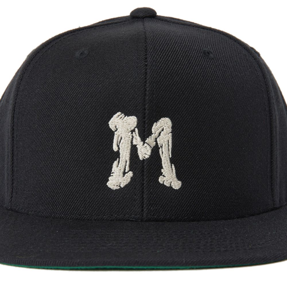 MASSES - FULL PANEL CAP BONE M - Black / ベースボールキャップ / 1241006 | chemical  conbination