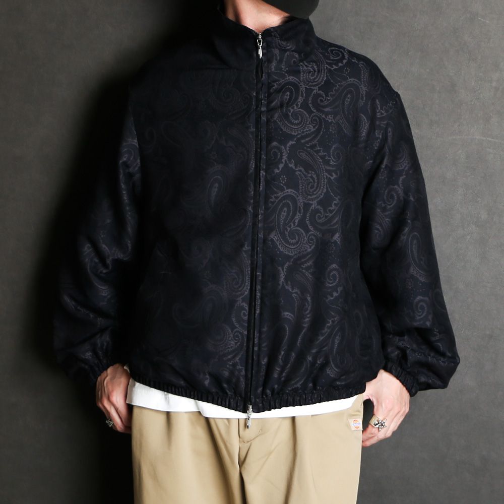 superNova. - 【ラスト1点-サイズS】 Track jacket - Paisley jacquard