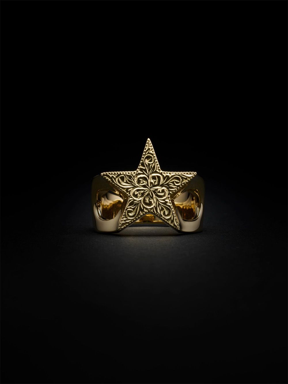 Engraved Star Ring / リング / RX-731-2