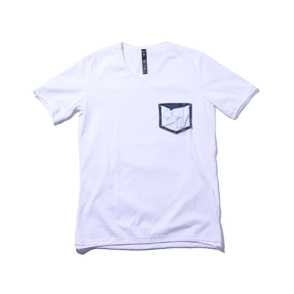 denim pocket-T / デニムポケット カットオフTシャツ / 7943 lj91t