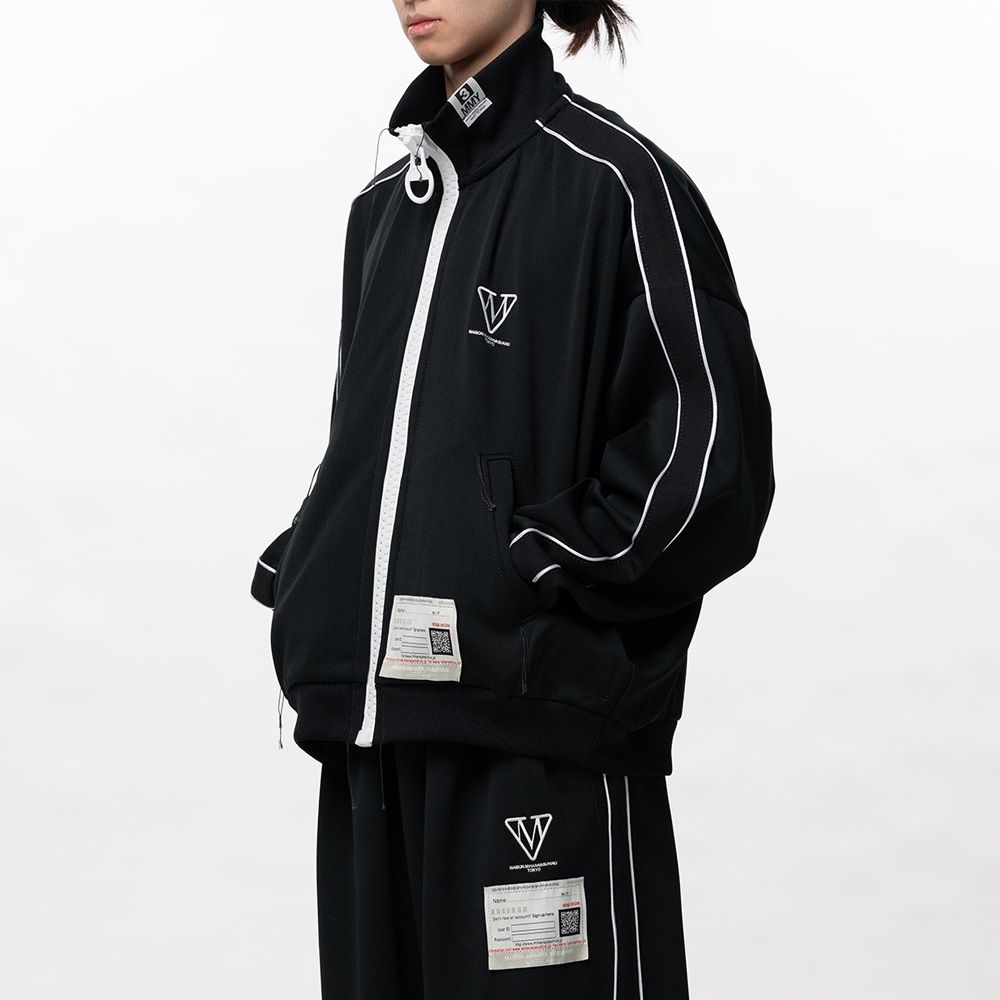 Amateur Sewn Like Track Jacket - BLACK / トラックジャケット / A16JK581