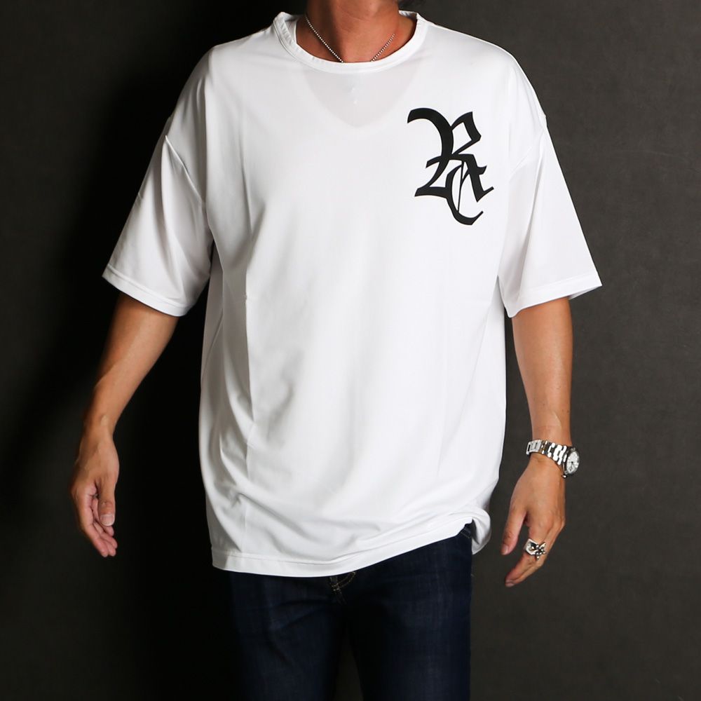RC ROGO MESHLOOSE TEE / ドロップショルダー メッシュTシャツ / RC28-T-004