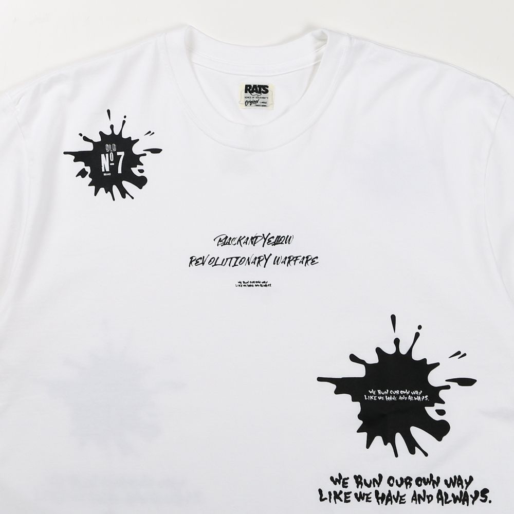 DOROP INK TEE / プリント Tシャツ / 22'RT-0503