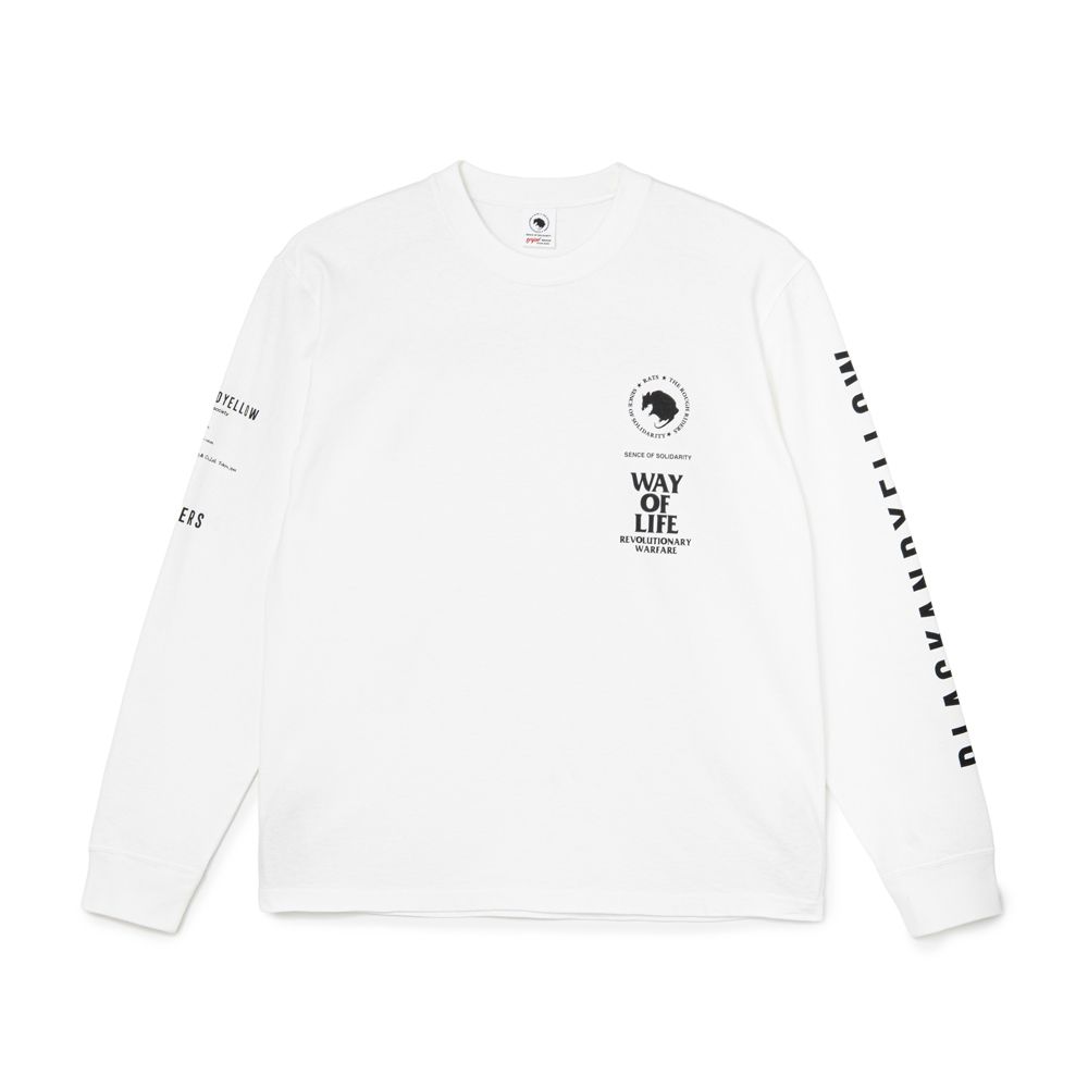 MC L/S TEE - WHITE / ロングスリーブ Tシャツ / 26'RTC-0802