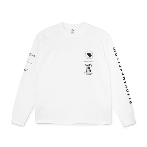 MC L/S TEE - WHITE / ロングスリーブ Tシャツ / 26'RTC-0802