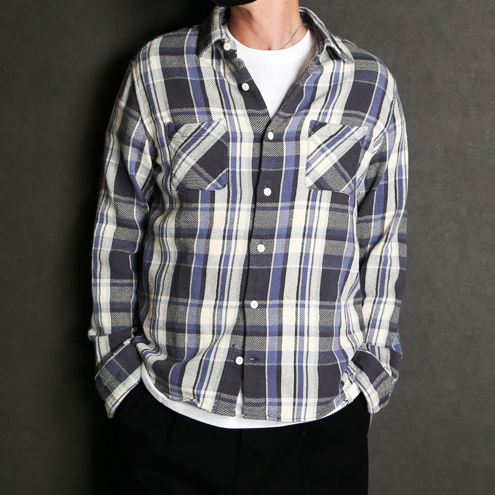 VINTAGE PLAID SHIRTS / チェック シャツ / TSH-S2206