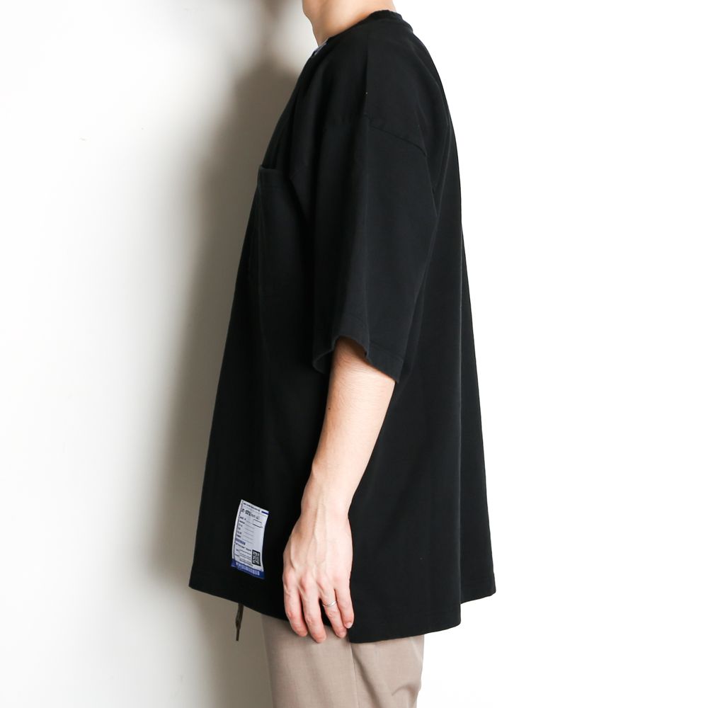 in・stru(men-tal). ミハラヤスヒロ 2024SS カットソー 黒 in・stru(men-tal). ミハラヤスヒロ 2024SS カットソー 黒