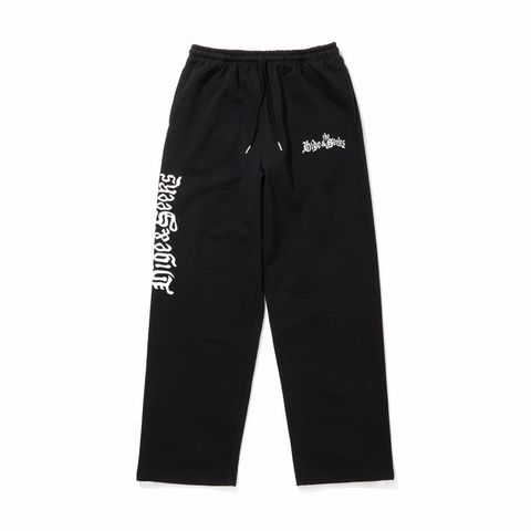 " HIDEANDSEEK × Toru Nishiura " / The H&S Sweat Pants - BLK / スウエットパンツ / H30th-010326
