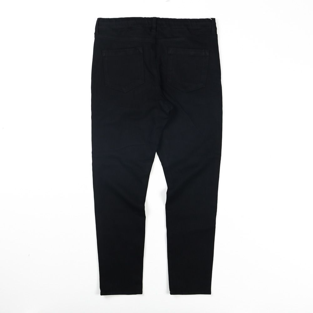 MICK DENIM JERSEY - BLACK / ジャージーンズ / BASIC-ST-020