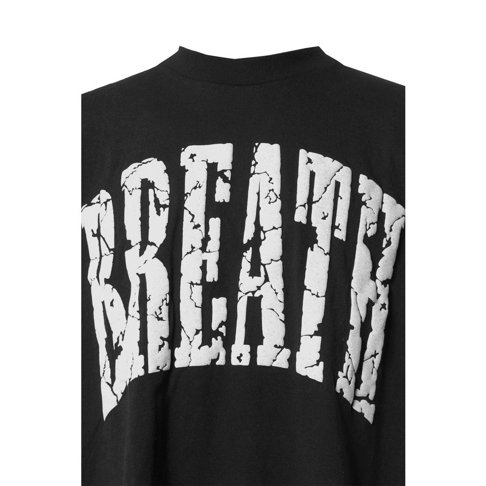 BREATH - 【ラスト1点-サイズL】 CRACK LOGO TEE / クラックプリント T