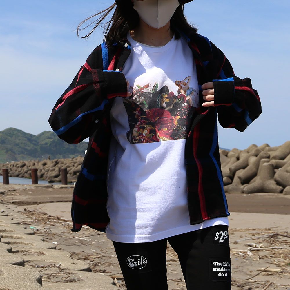 【VICTIM】【RATS】【MINEDENIM】【Maison MIHARA YASUHIRO】コーディネート(女性モデル167cm)