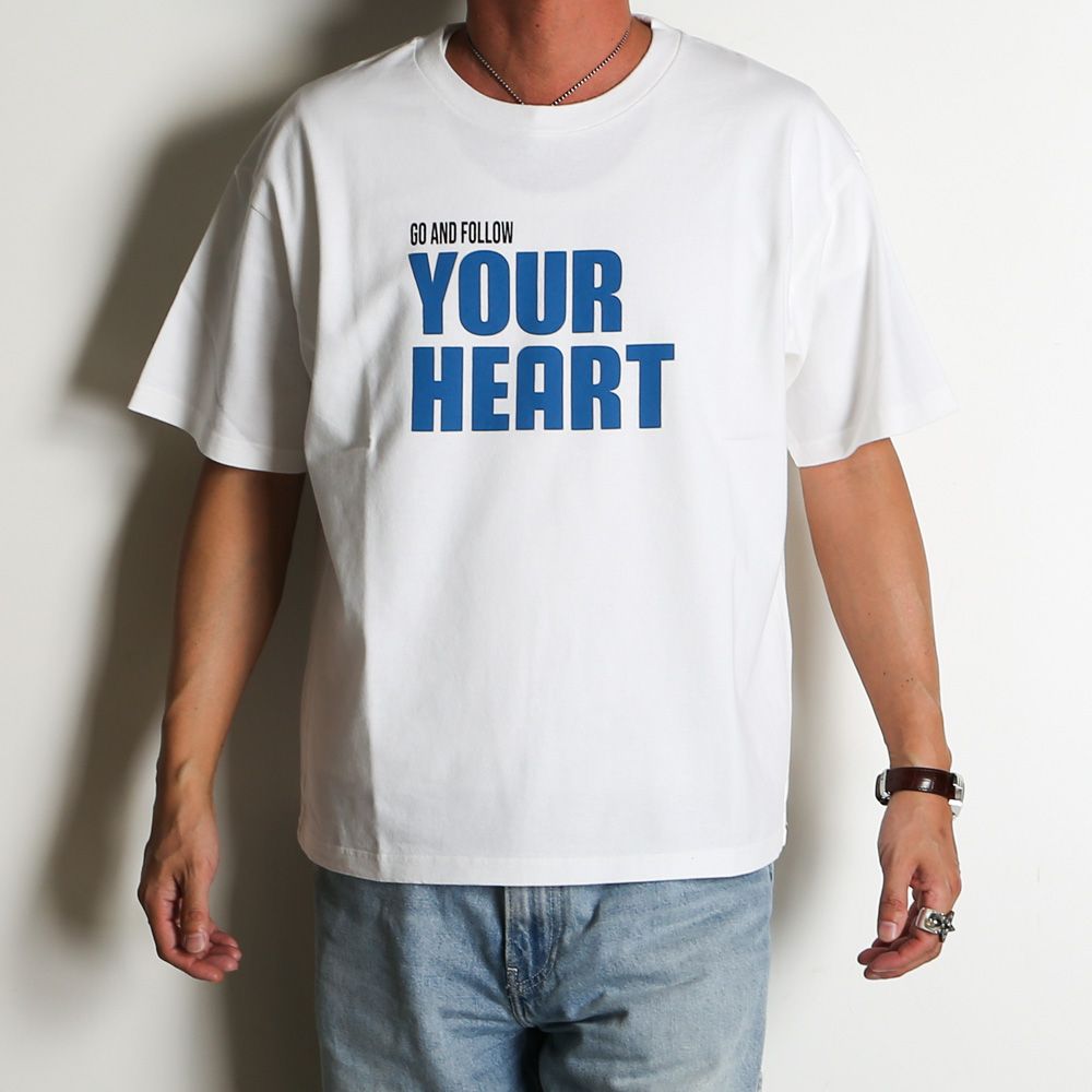 Go And Follow Your Heart T-SH - WHT / 2604-4003