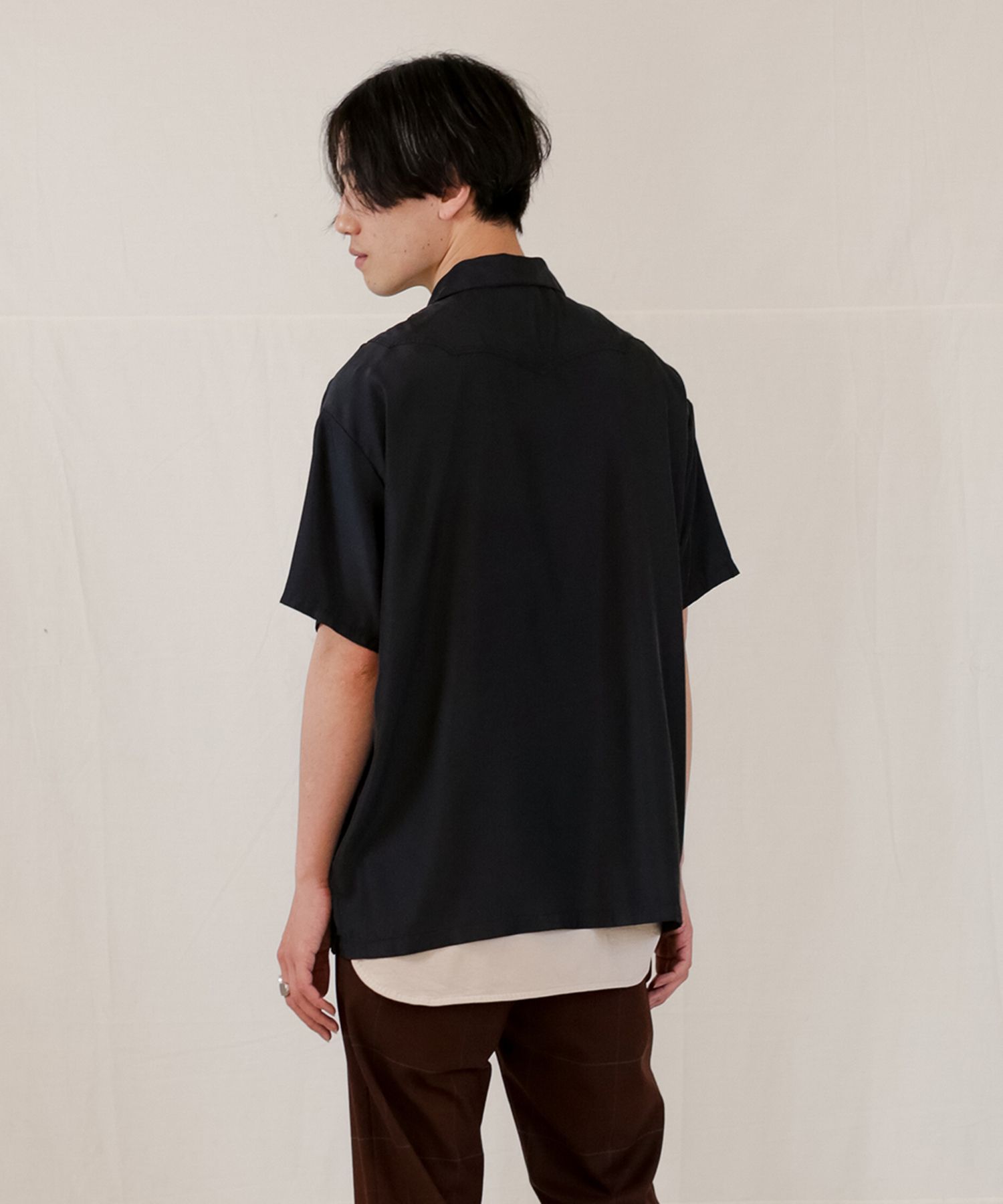 CU TWILL WESTERN H/S SH / ウエスタンヨーク シャツ / 379115