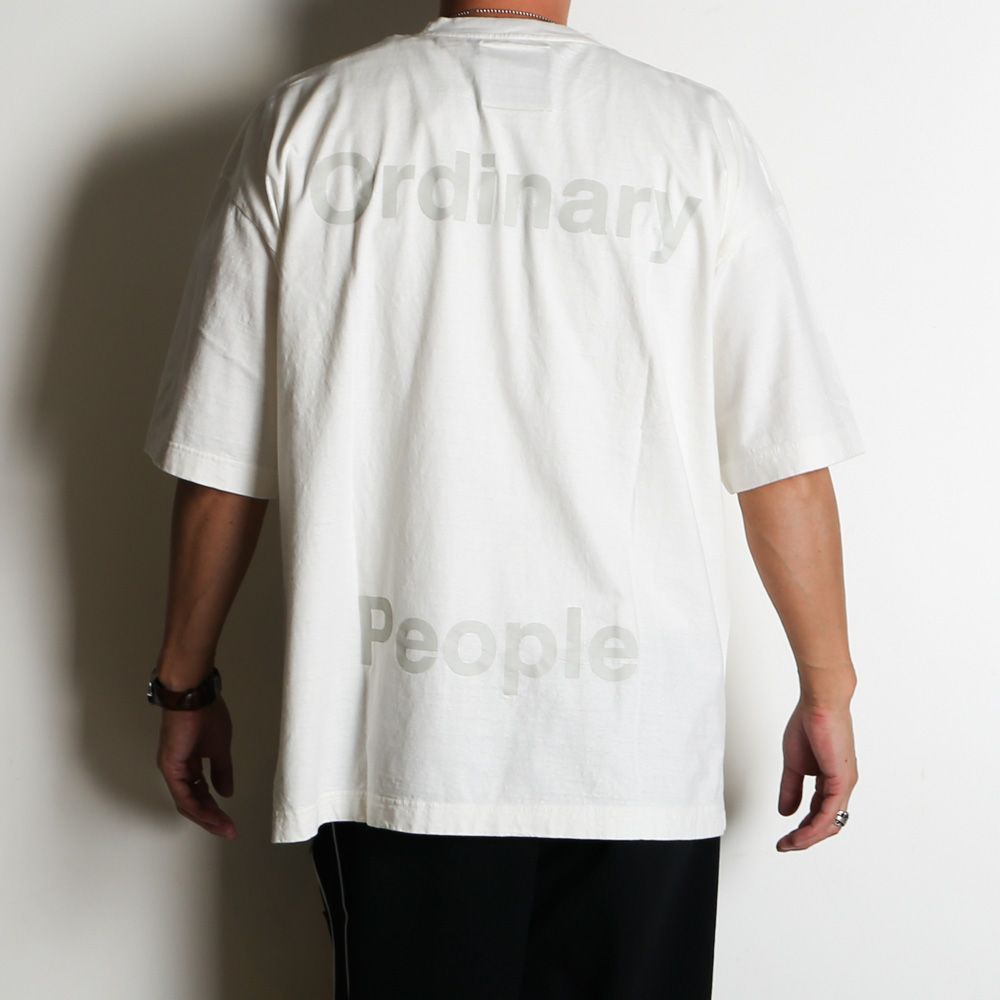 Leon Printed Tee - WHITE / レオン プリンテッド Tシャツ / J16TS861