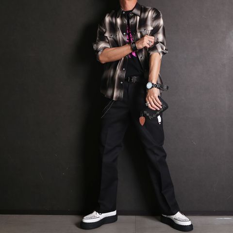 【MINEDENIM】【HTC】【Maison MIHARA YASUHIRO】コーディネート