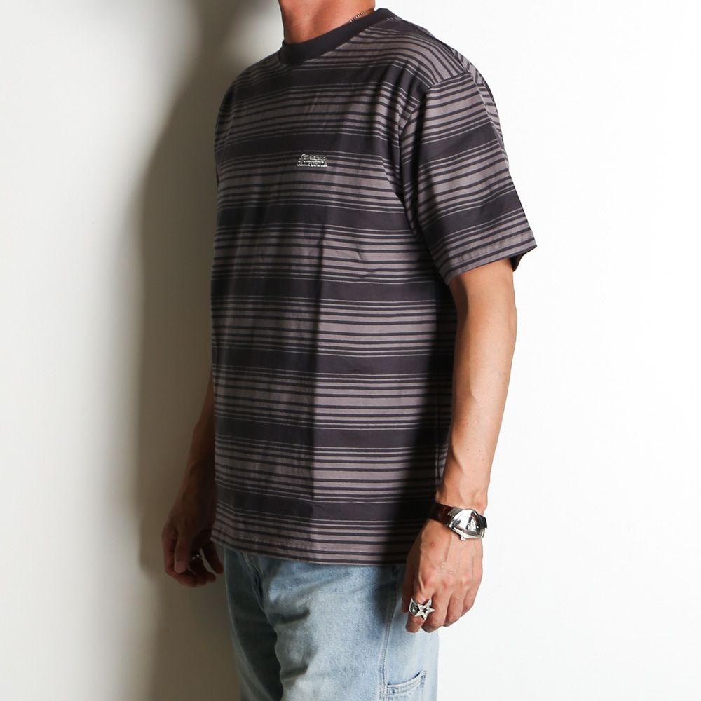 SD Heavyweight Border T - Black / Tシャツ / TSOAA150