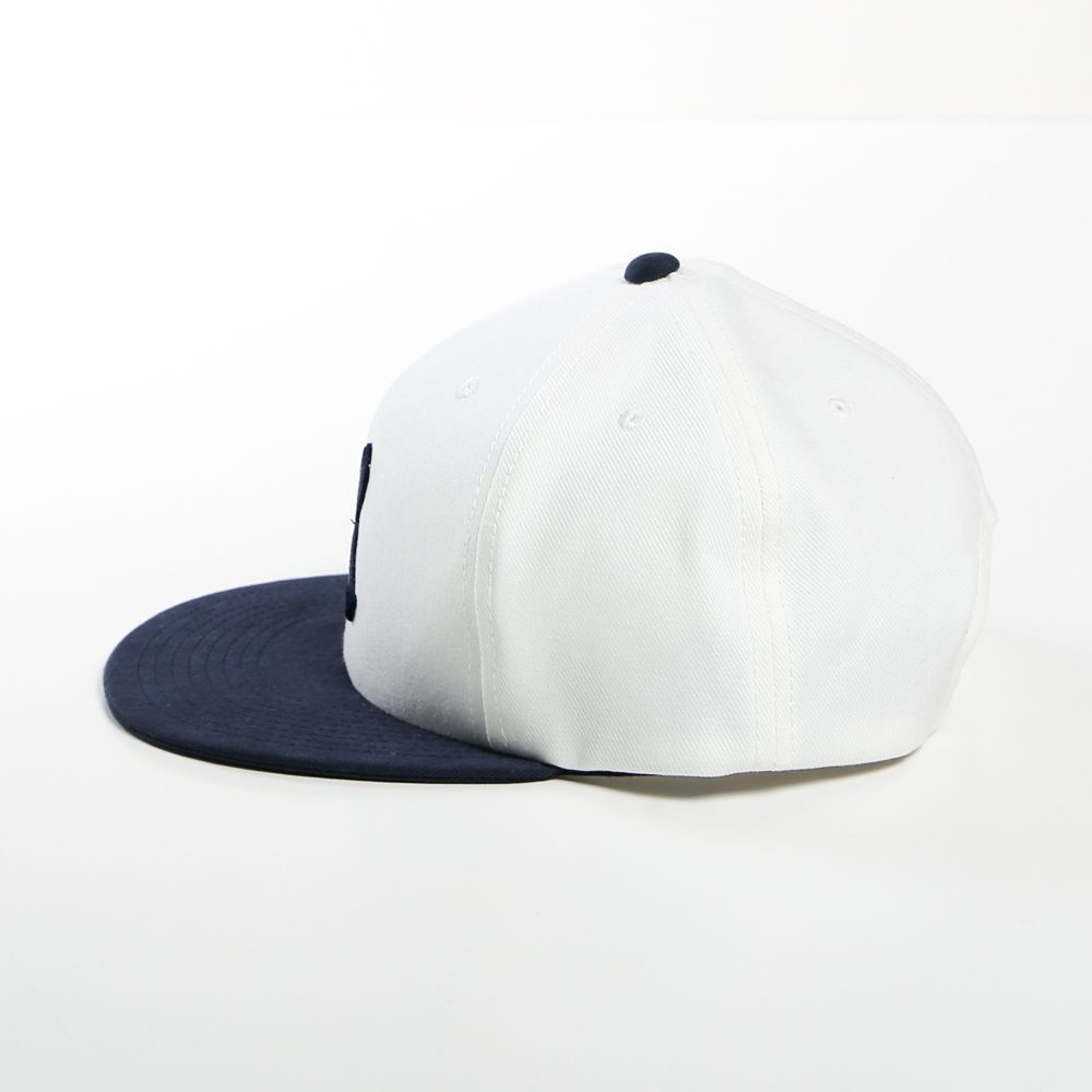 OLD ENGLISH COMBI CAP / 6パネルキャップ - ネイビー / 22'RA-0414