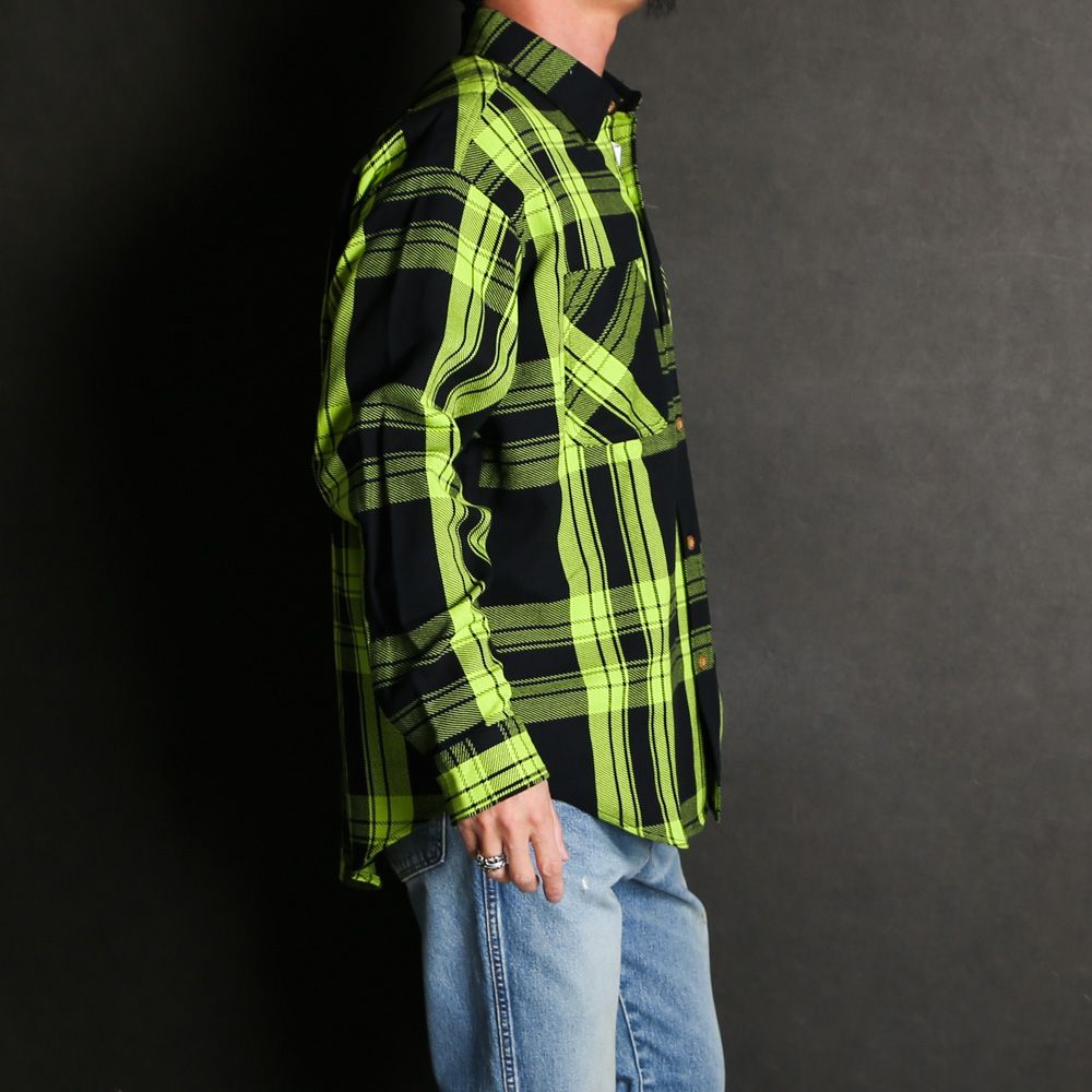 N.HOOLYWOOD - × BIG MAC / SHIRT - BK CHECK / 2241-SH27-012