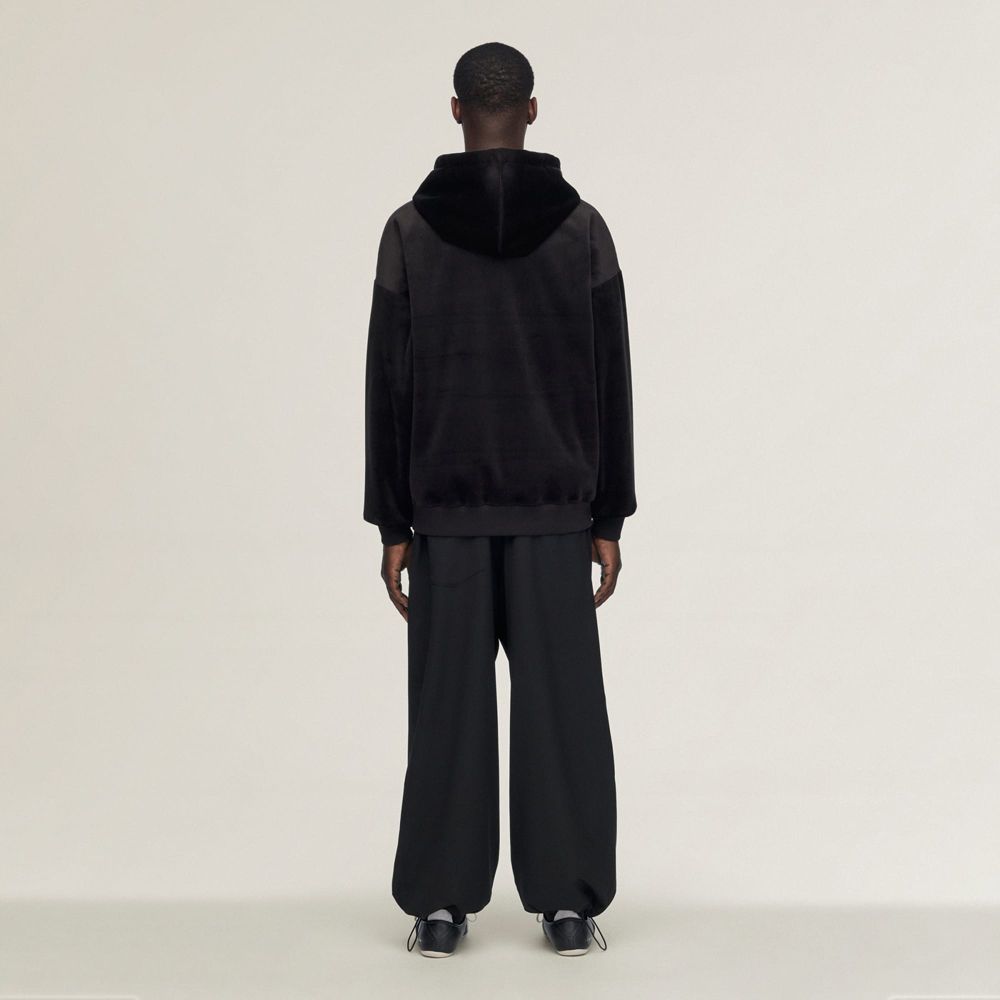 U VELVET ZIP HOODIE / ジップアップ パーカー / IA4371