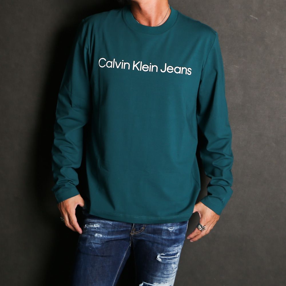 Calvin Klein Jeans - A-LS INSTIT LOGO TEE / レギュラー