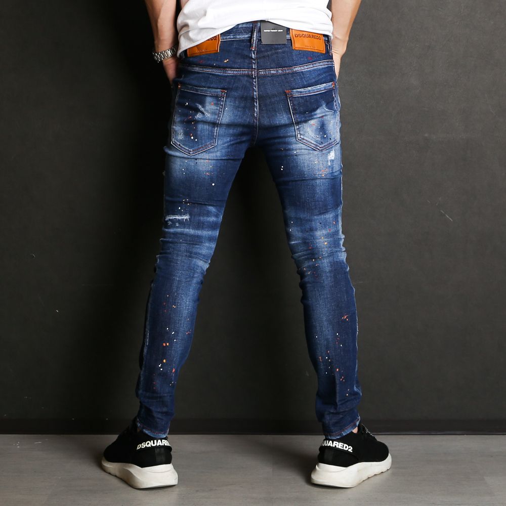 ジーンズ DSQUARED2 S71LB1110 ネイビーブルー サイズ48/M