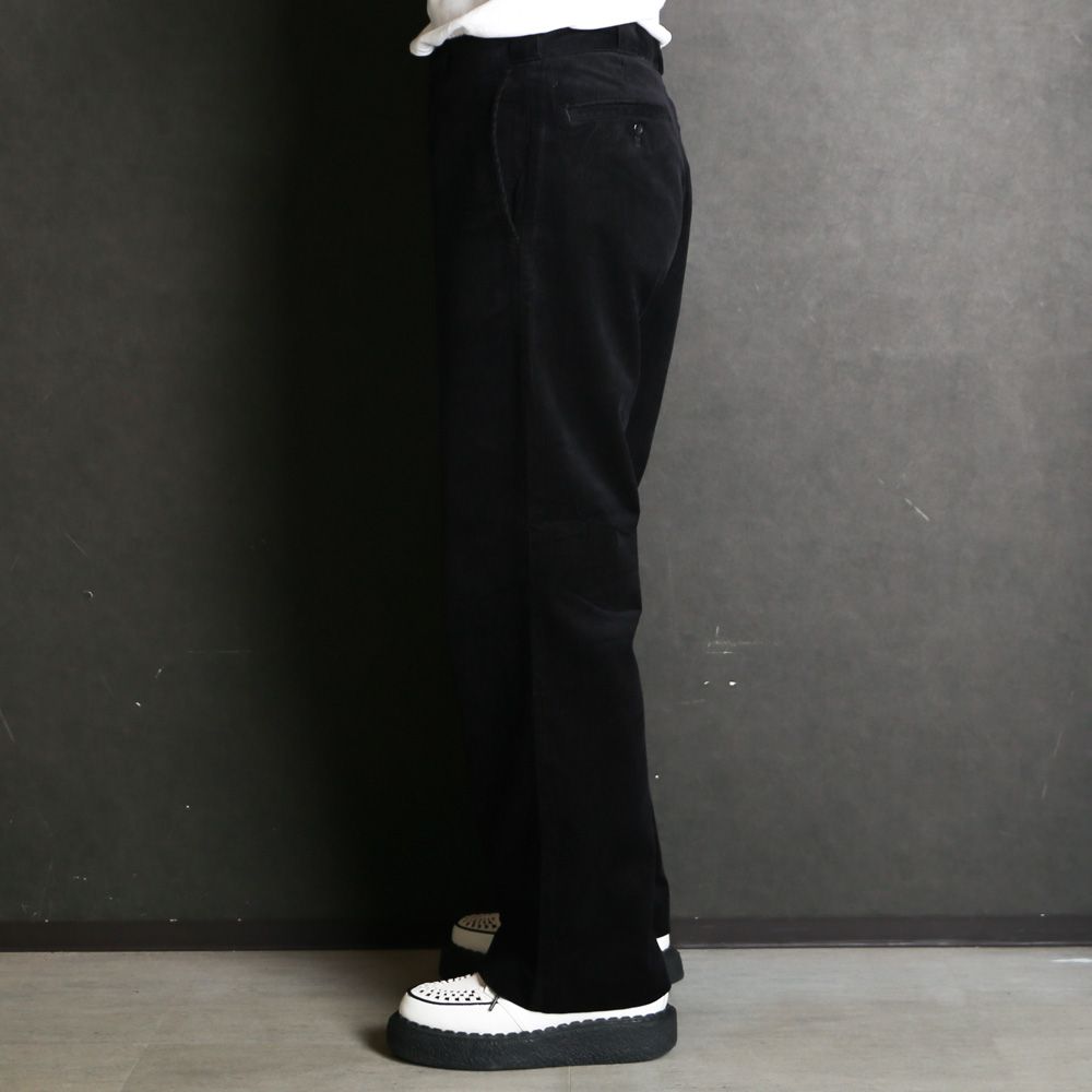 【ラスト1点-サイズ38】 × Dickies / Corduroy Pants - Black / 2262-CP40-027