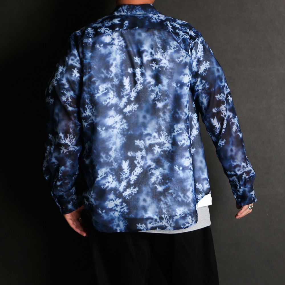 "DENDRIC AGETE" GAUZE REGULAR SHIRT / ガーゼシャツ / TA24SS-SH027