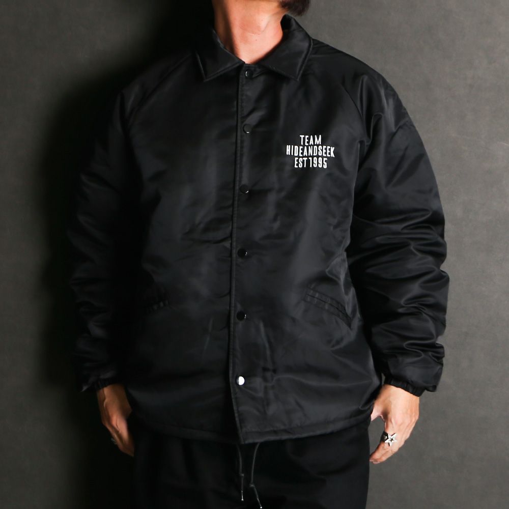 Coaches Jacket (25aw) - BLK / コーチジャケット / HJ-120125