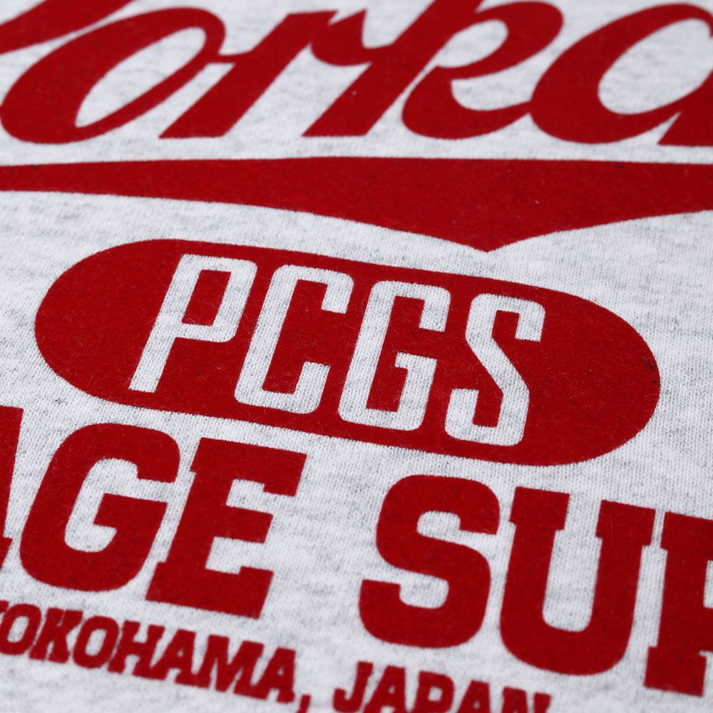 SCRIPT COLLEGE HOODIE - ASH / プルオーバーパーカー