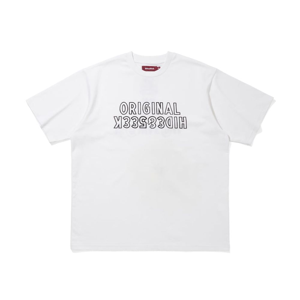" HIDEANDSEEK × Toru Nishiura " / Original S/S Tee - WHT / Tシャツ / H30th-091726