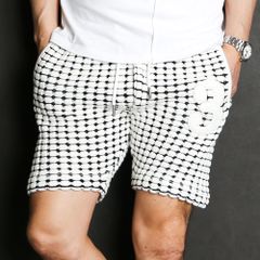 BIG WAFFLE "3" KNIT SHORTS / ビッグワッフル ハーフパンツ / USB-21029